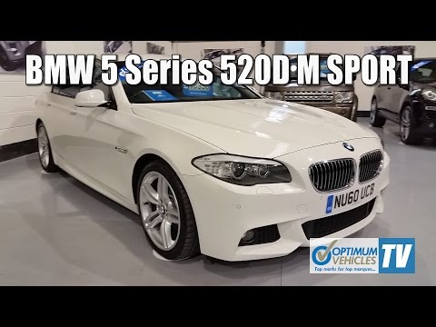 BMW 5 Series 520D M SPORT NU60UCB at Optimum Vehicles