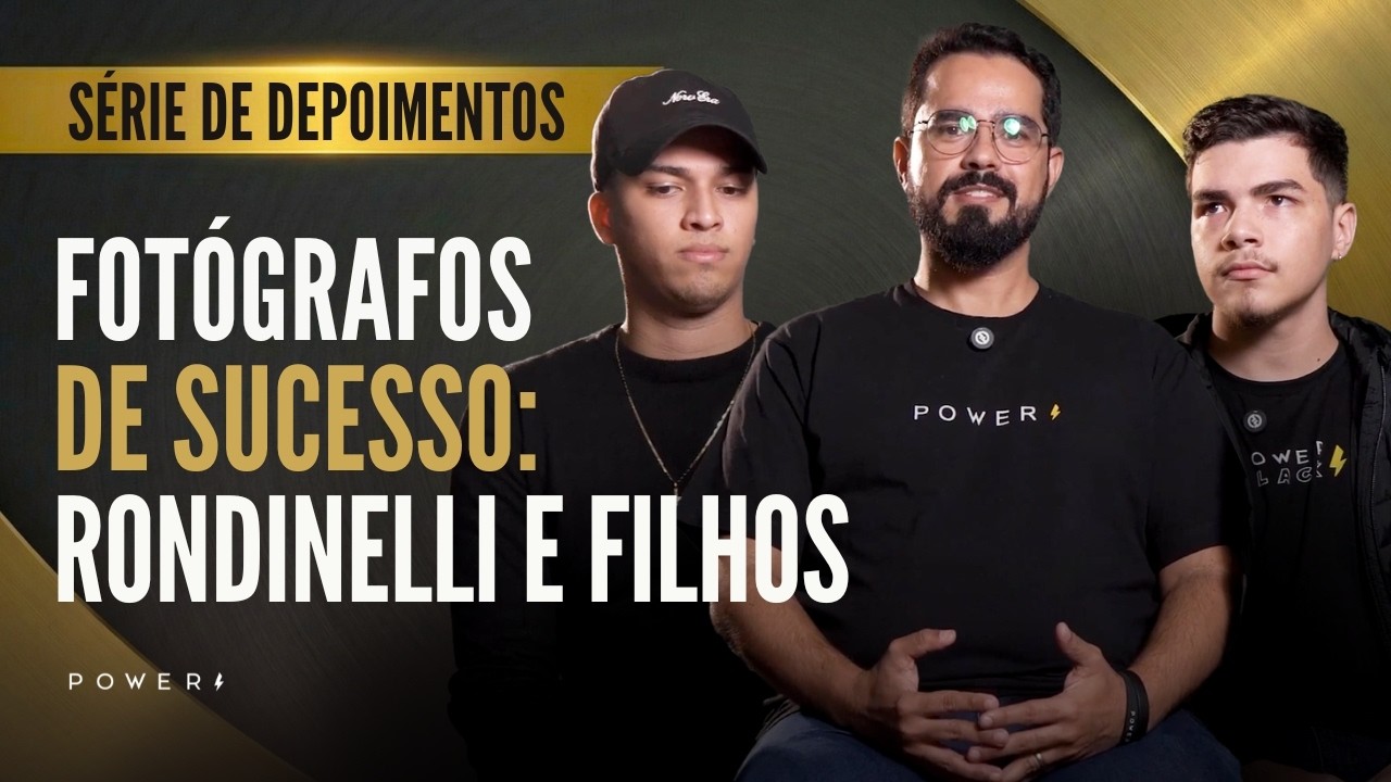 Fotógrafos de Sucesso: RONDINELLI | Quase desistiu da fotografia e hoje fatura R$ 401 mil no ano