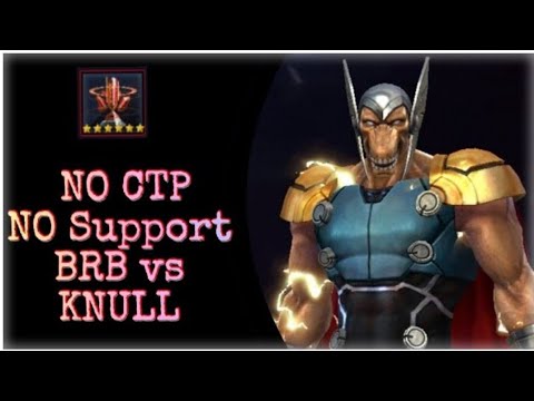 BRB vs KNULL | 0 pierce with obelisk.. No support