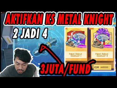 🔥🔥TOP UP 3JUTA/PAKAI FUND UNTUK AKTIFIN ULTRA ULTIMATE METAL KNIGHT! - ONE PUNCH MAN The Strongest