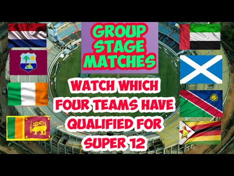 Group stage matches of t20 world cup 2022 | Results of all group stage matches.
