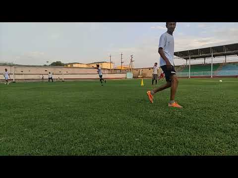 Do'stlik Futbol klubi Atlaschiga qarshi o'yindon oldingi mashgulotlari.