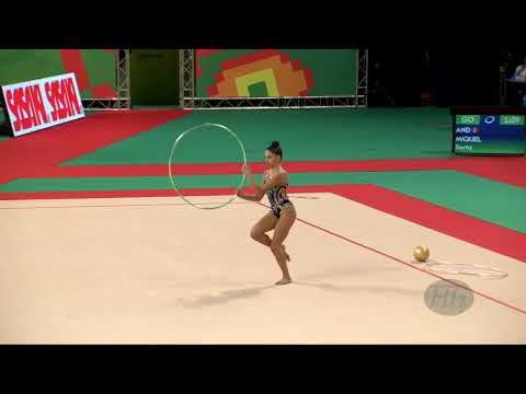 MIQUEL Berta (AND) - 2022 Rhythmic Worlds, Sofia (BUL) - Qualifications Hoop