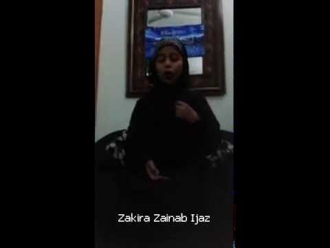 Zakira Zainab Ijaz 2 Rabi-ul-Awal 1436 A.H P-2/2