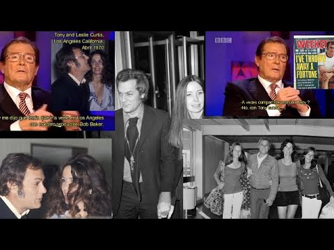 MOORE tells a funny story on the arrival of T.CURTIS at the London Airport in 1970(SPANISH+ENGLISH)