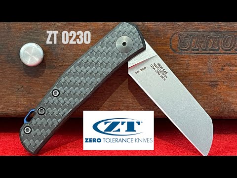Zero Tolerance ZT0230 Slipjoint Pocket Knife Review