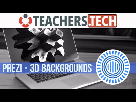 Prezi Create 3D Backgrounds