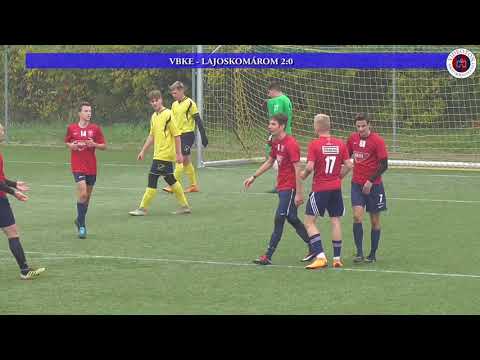 VBKE - LAJOSKOMÁROM Megye I U19 10. forduló - 1 félidő