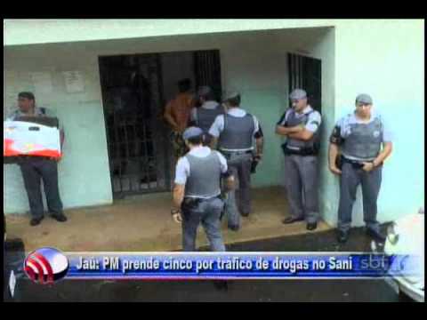 Fala Cidade 17/09/2013   Jaú: PM prende cinco por tráfico de drogas no Sani