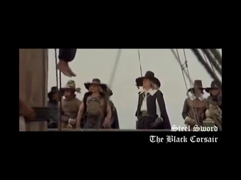 STEEL SWORD - THE BLACK CORSAIR  (Official Lyric Video)
