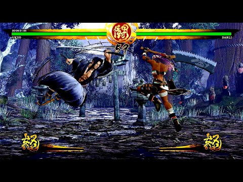 Samurai Showdown 💥 Ukyo Tachibana Vs Darli Dagger Hardest Level And Beautiful Conclusion.