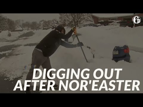Residents dig out after nor'easter dumps more than 2 feet of snow in parts of Pa.