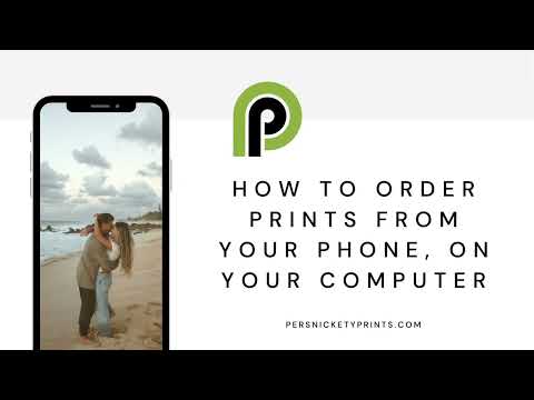 Order From Mobile Device | All New Persnickety Prints Ordering System