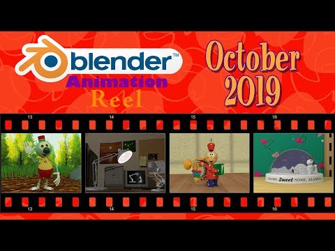 Blender Animation Reel (October 2019)