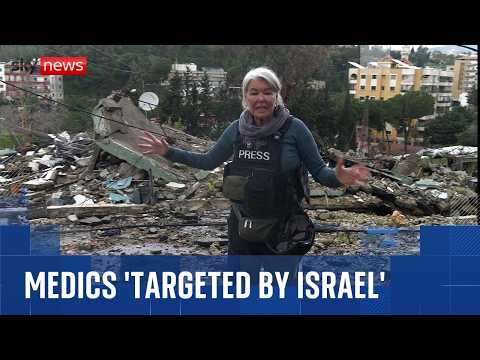 Lebanon's medics say they are being targeted in 'double-tap' strikes by Israel