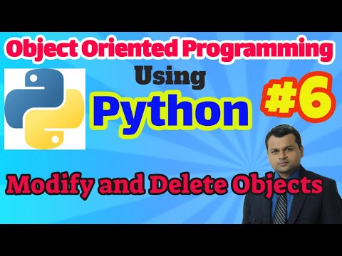 Object Oriented Programming Using Python 6 Modify And Delete Object