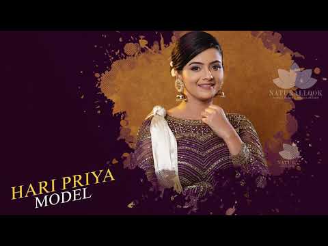 Sun Tv Anchor Haripriya photoshoot by Naturallook Bridal Studio