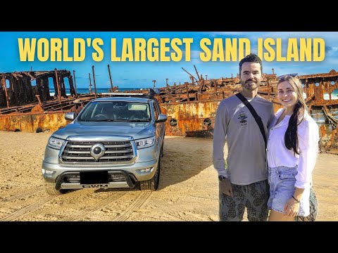 4 Days on the WORLD'S LARGEST sand island! K'gari Travel VLOG