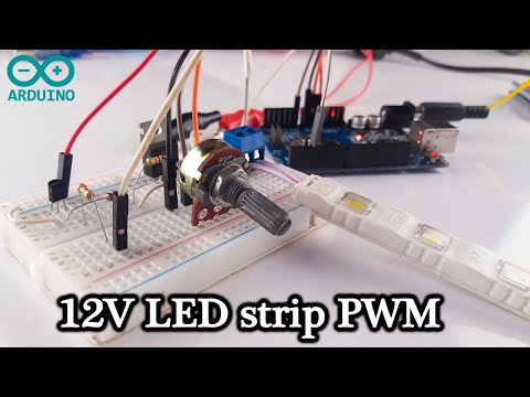 12v PWM LED dimmer circuit with Arduino | How to make a 12v PWM LED DIMMER CIRCUIT using Arduino