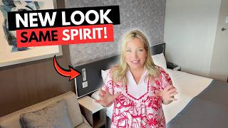 Inside a Newly Renovated Balcony Cabin on Norwegian Spirit
