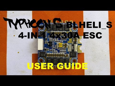 Sweet Airbot Typhoon_S 4x30A BLHeli_S 4-in-1 ESC - User Guide