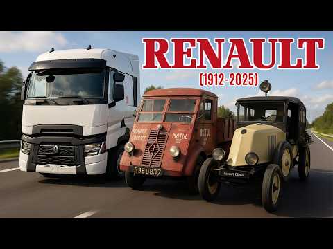 Renault Truck Evolution (1912-2025)