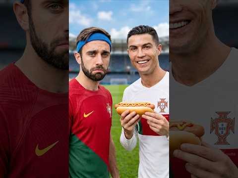 I can’t eat until Ronaldo scores