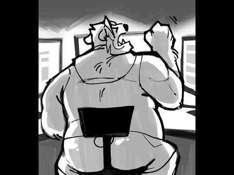 I GOT ANIMATED! Thank you so much to @tincannedcrow for the amazing work; go follow them NOW!