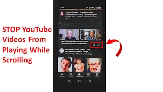 How to STOP YouTube Videos From Playing While Scrolling