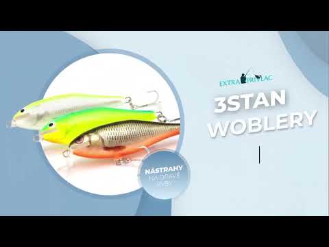 🎣 Woblery 3STAN. Nástrahy na dravé ryby 🐡.