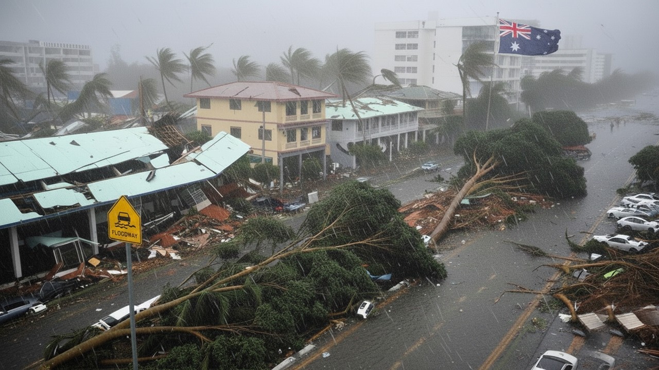 RED ALERT EMERGENCY: Powerful Cyclone Narelle Nears Landfall ...