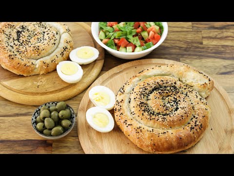 Cheese & Spinach Swirls | Spinach and Cheese Börek
