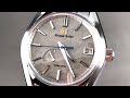 Grand Seiko Spring Drive Four Seasons Winter SBGA415 Grand Seiko Watch Review