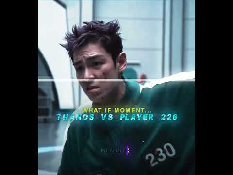 Player 226 cooked by Thanos...🤯☠️ | Squid Game x COM MEDO! SAYFALSE Phonk Edit