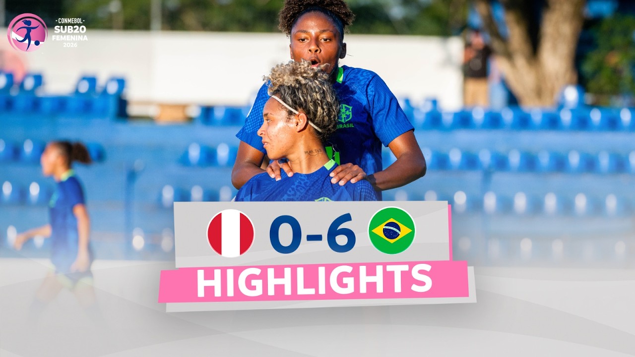 Peru U20 vs Brazil U20 Highlights