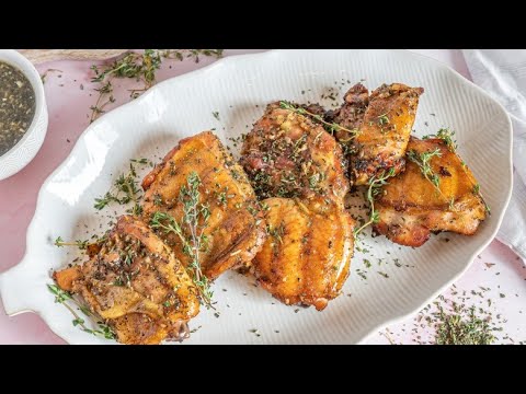 Smoked Chicken Thighs Recipe