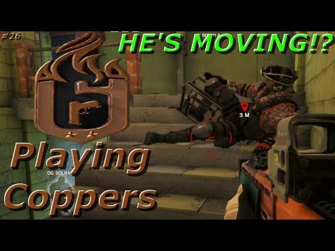 Moving Frost Mat Glitch!? Road To Copper - Rainbow Six Siege Funny Moments