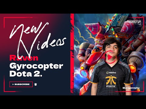 Fnatic Raven Gyrocopter Safe Lane Dota 2 | Ranked Match | Gameplay