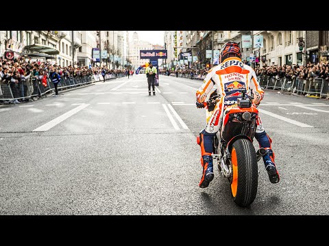 Marc Marquez Takes Over the Streets of Madrid 🇪🇸🏍️