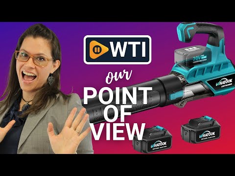 Leaf Blower Cordless with Battery and Charger: 2X 4.0Ah Batteries and Charger Included - WTI product video review