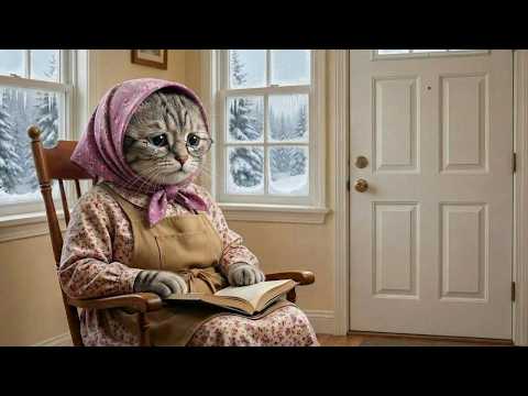 Lonely Grandma Cat Surprised by Grandkittens on New Year’s Day