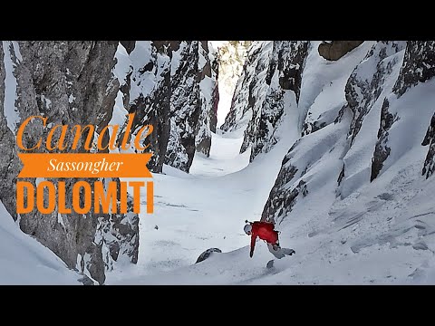 CANALE SASSONGHER - Snowboard descent 🏂 Val scura Colouir