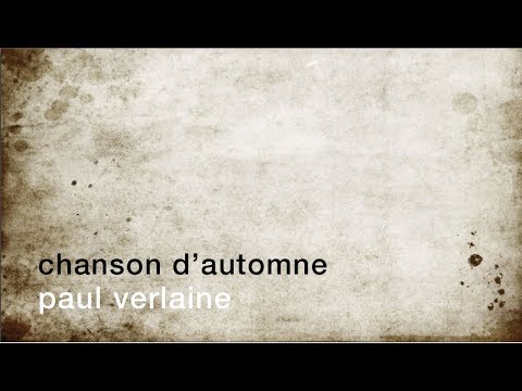 The Poetry Minute: Autumn Song [Paul Verlaine]