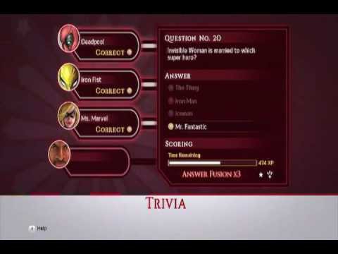 Let's Play Marvel Ultimate Alliance 2 - Part 9 Talking, Punching and Trivia!