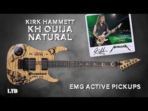 ESP Guitars: Limited-Edition ESP & LTD Kirk Hammett KH Ouija Natural