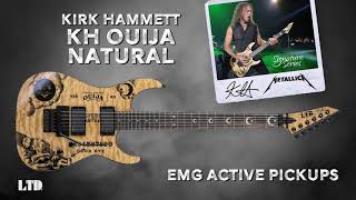 Video thumbnail for ESP Guitars: Limited-Edition ESP & LTD Kirk Hammett KH Ouija Natural by ESP Guitars USA