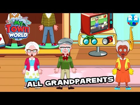 My Town World - Games for Kids - NEW UPDATE GRANDPARENTS HOME !