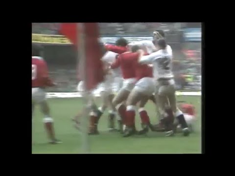 Wade Dooley breaks Phil Davies' jaw