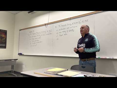 11/8 Part 1 Lecture Phys 285