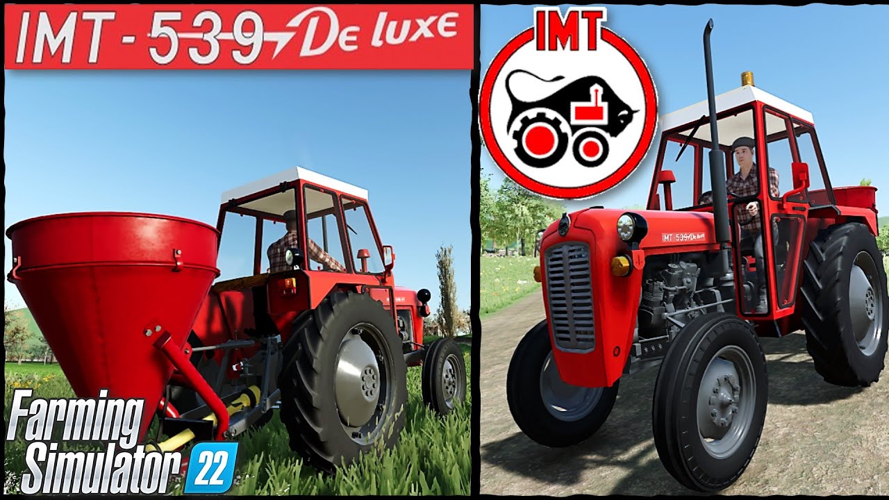 Farming Simulator 22 PC Mods in Action `| IMT 539 De luxe Small Tractor & IMT Ciklon Sprayer